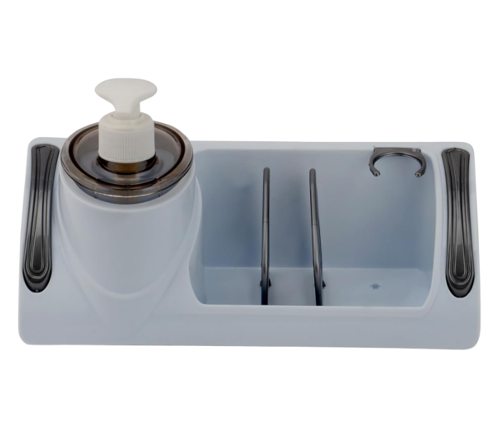 Delcasa DC2622 Sink Organizer - Grey And White in UAE