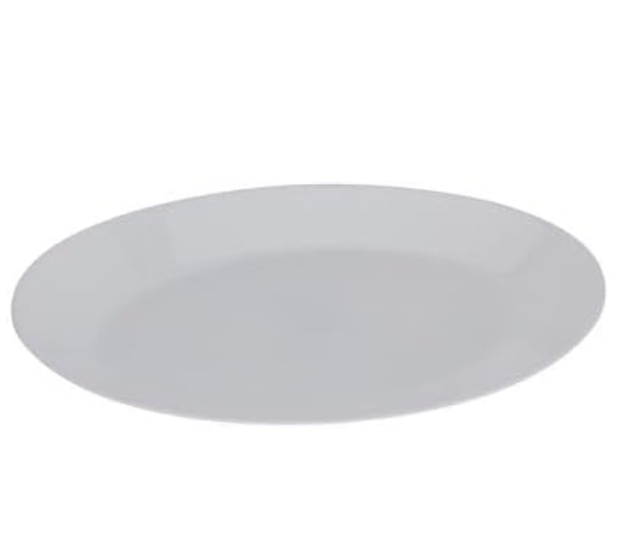 Delcasa DC2833 Opal Ware Oval Plate 13 Inch - White in UAE