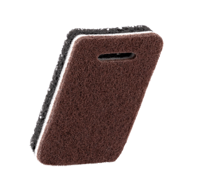 Delcasa DC3014 Multipurpose Kitchen Sponge Scrubber Pack Of 2 - Black in UAE