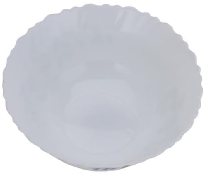 Delcasa DC2826 Opalware Soup Bowl 5.5 Inch - White in UAE