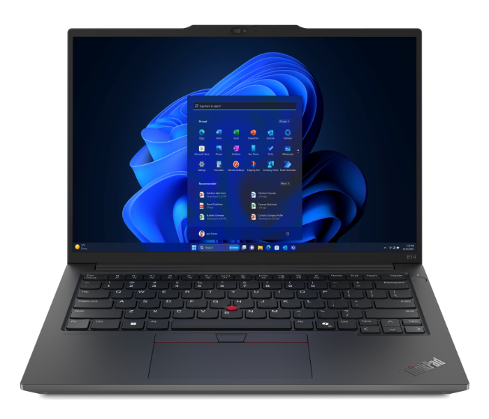 Lenovo 21M7001VGR ThinkPad E14 Gen 6 Intel Core Ultra 7 155H Integrated Intel Arc Graphics 512GB SSD 16GB RAM 14 Inch WUXGA - Black in UAE