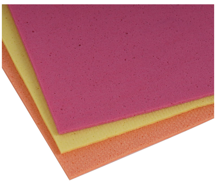 Delcasa DC3021 Wood Pulp Cleaning Towels Set 3 Pieces - Multicolor in UAE