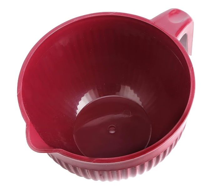 Delcasa DC2557 Mixing Bowl with Handle and Pouring Spout 3500 ml - Assorted in UAE