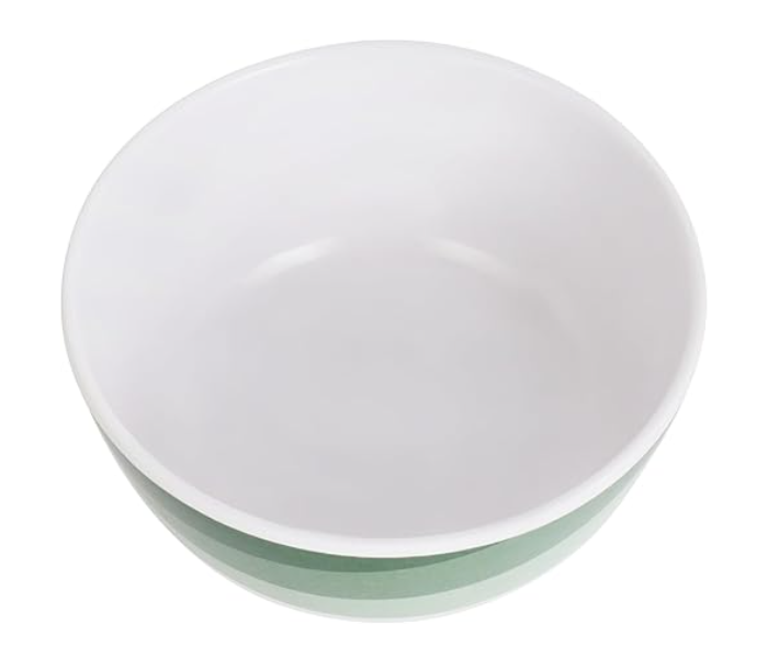 Delcasa DC3424 Melamineware Soup Bowl 3.5 Inch - White And Green in UAE