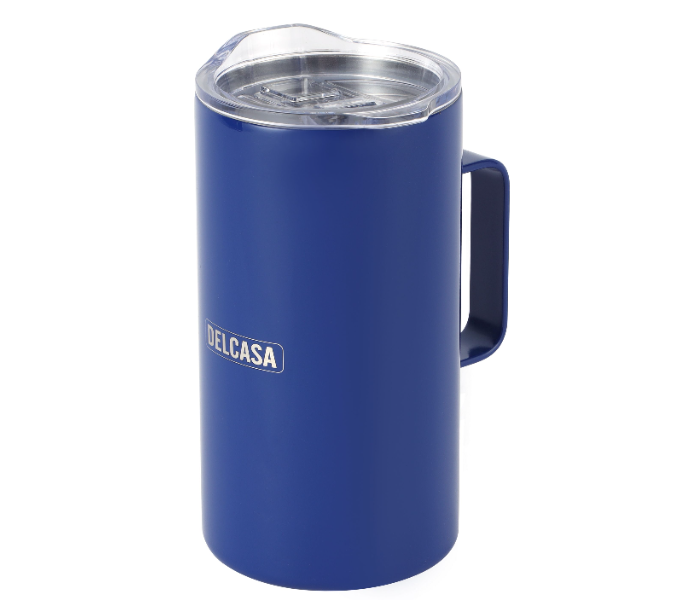 Delcasa DC3227 400 ML Stainless Steel Vacuum Cup - Blue in UAE
