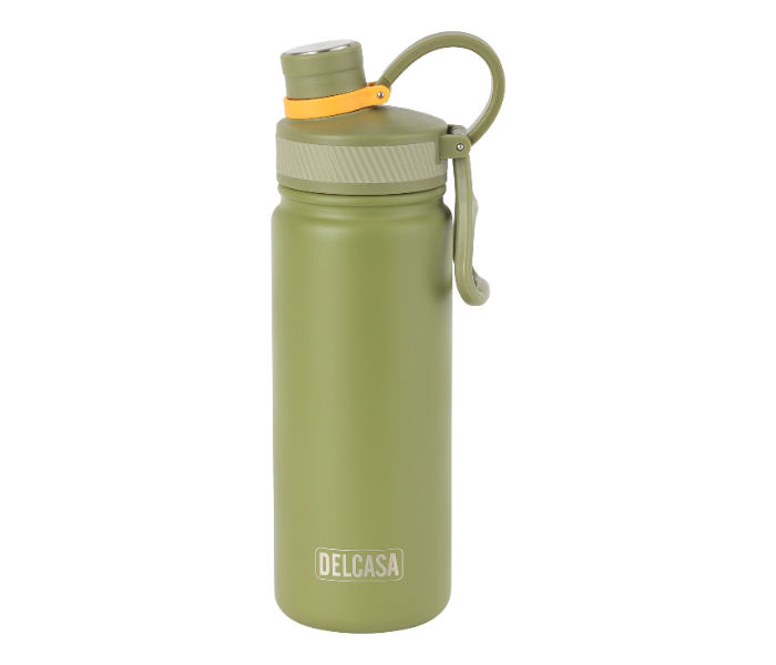 Delcasa DC3278 680 ML Stainless Steel Vacuum Sports Bottle - Green in UAE