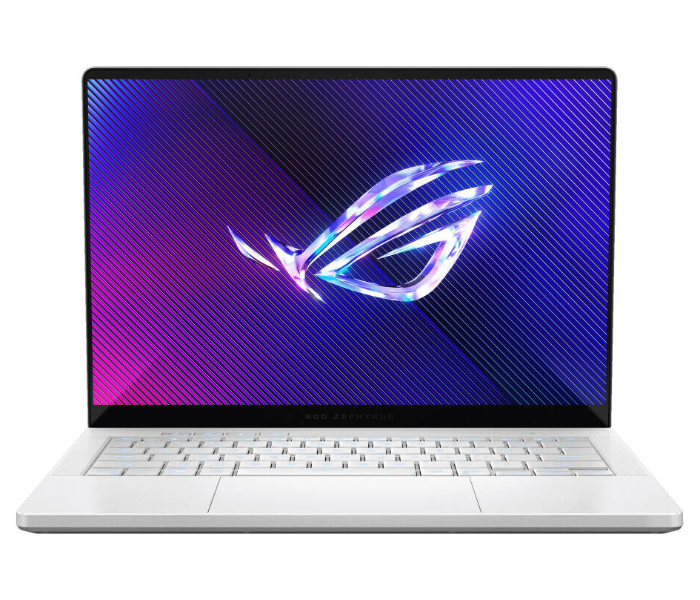 ASUS GA403UV OLED9132W ROG Zephyrus G14 GA403UV Gaming Laptop 14 Inch 3K OLED 120Hz Display AMD Ryzen 9 8945HS 32GB RAM 1TB SSD GeForce RTX 4060 8GB GPU Windows 11 - White in UAE