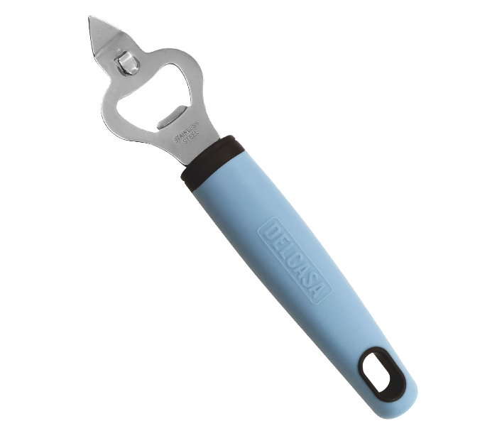 Delcasa DC3341 Stainless Steel Bottle Opener With Pp Handle - Blue And Silver in UAE