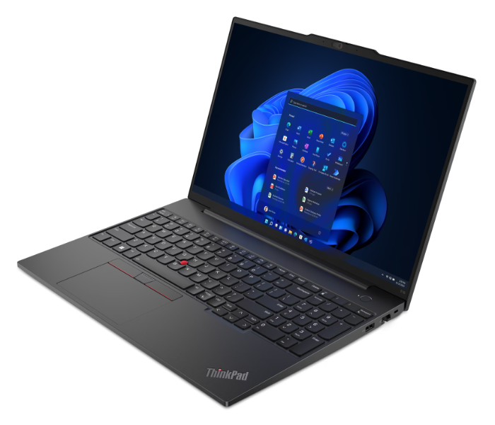 Lenovo 21JN0016GR ThinkPad E16 Gen 1 Intel Core i5-1335U Integrated Intel Iris Xe Graphics 16 Inch WUXGA 512GB SSD 8GB RAM - Graphite Black in UAE