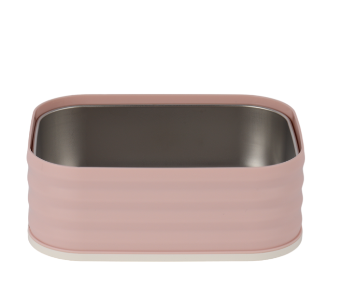 Delcasa DC3215 Ecoblend Combo Lunch Box 1150 ML With Stainless Steel Inner Pp Body And Lid - Pink in UAE