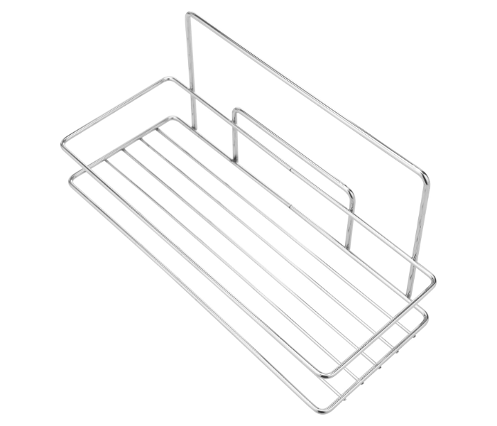 Delcasa DC2628 Wall Mounted Shower Rack for Bathroom Decor Accents - Silver in UAE