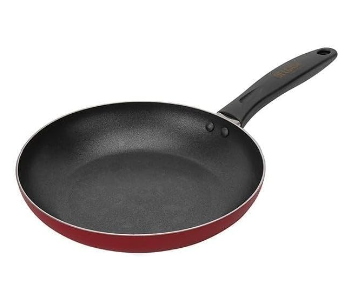Delcasa DC2904 Nonstick Fry Pan with Heat Resistant Handle 18 cm - Black And Red in UAE