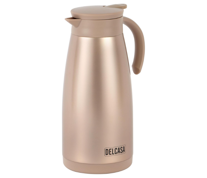 Delcasa DC3291 1.5 L Coffee Pot Stainless Steel Construction Keeps Your Drinks Hot And Cold in UAE