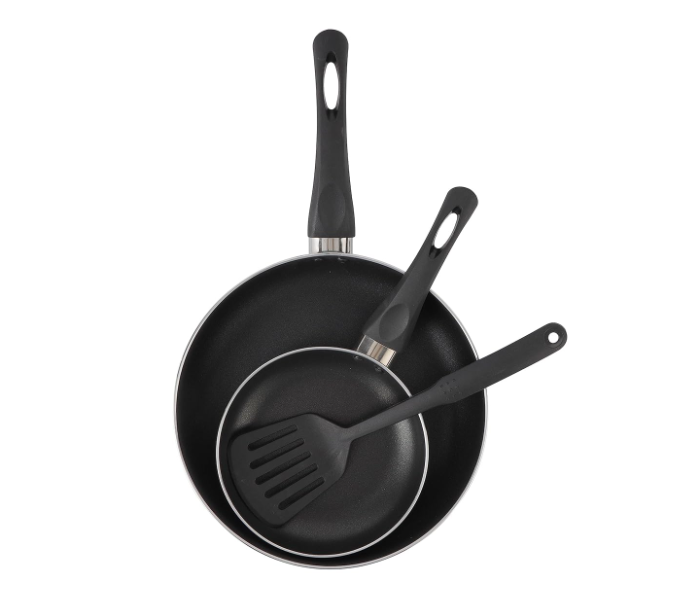 Delcasa DC2896 2 Piece Frypan with Nylon Turner - Assorted in UAE
