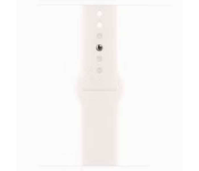 Apple Watch Series 10 GPS 42mm Aluminium Case With Light Blush Sport Band - Rose Gold in UAE
