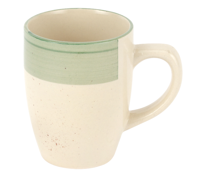 Delcasa DC3184 Stoneware Mug - Green And White in KSA