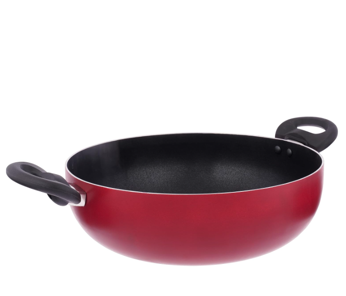 Delcasa DC2902 Non Stick Wok Pan 28 cm - Red in UAE