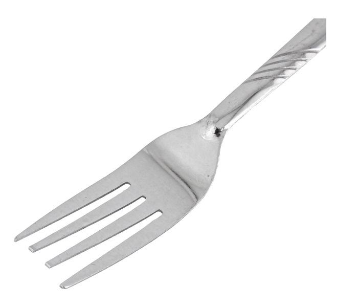 Delcasa DC3144 12 Piece Stainless Steel Table Fork - Silver in KSA