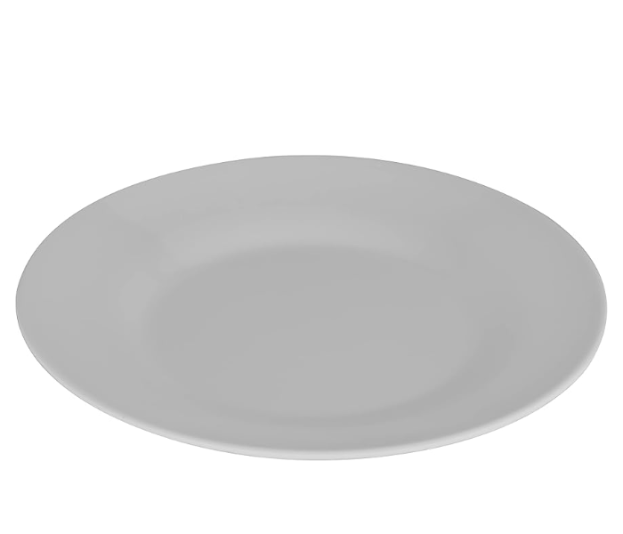 Royalford RF10856 Melamine ware Round Deep Plate 10 inch - White in UAE