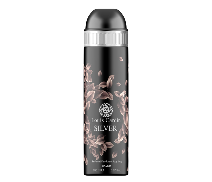 Louis Cardin Silver Deodarant Body Spray 200 ml in UAE