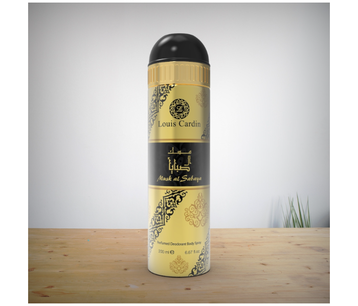 Louis Cardin Musk Al Sabaya Deodarant Body Spray 200 ml in UAE