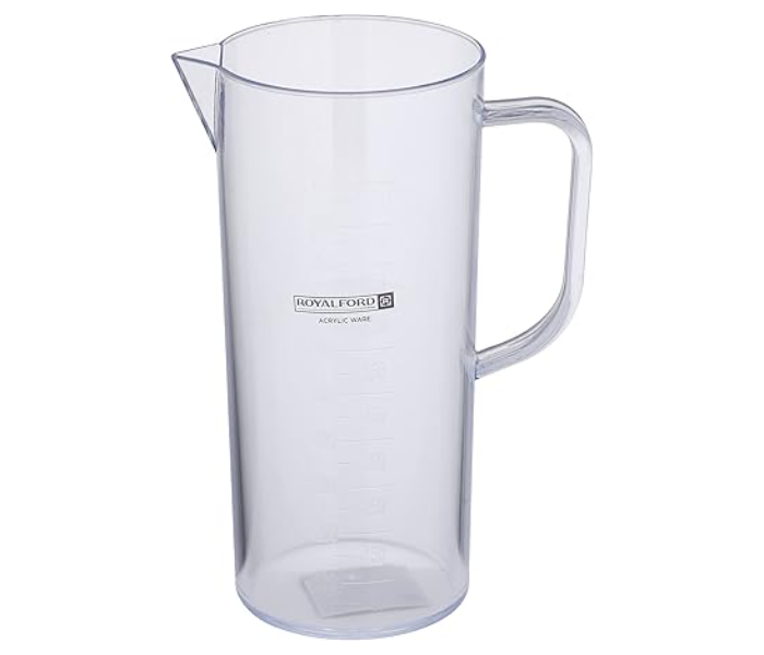 Royalford RF10848 Acrylic Measuring Jug 1L -Transparent in UAE