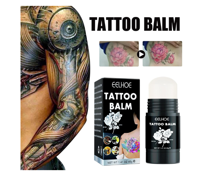 Tattoo Aftercare Balm And Bandage Roll Set, (Pack of 1) X1.41 oz,2.8