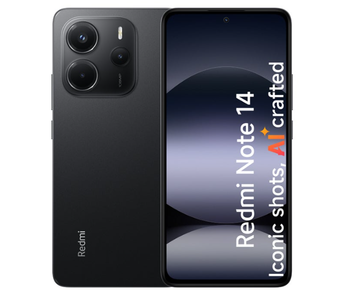 Xiaomi Redmi Note 14 4G 8GB RAM 256GB - Midnight Black in UAE