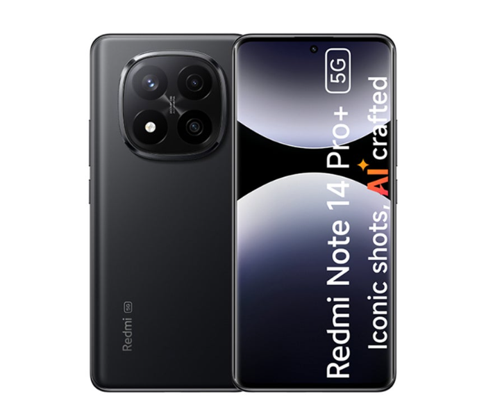 Xiaomi Redmi Note 14 Pro+ 5G 12GB RAM 512GB - Midnight Black in UAE