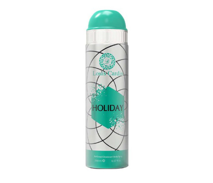Louis Cardin Holiday Deodarant Body Spray 200 ml in UAE