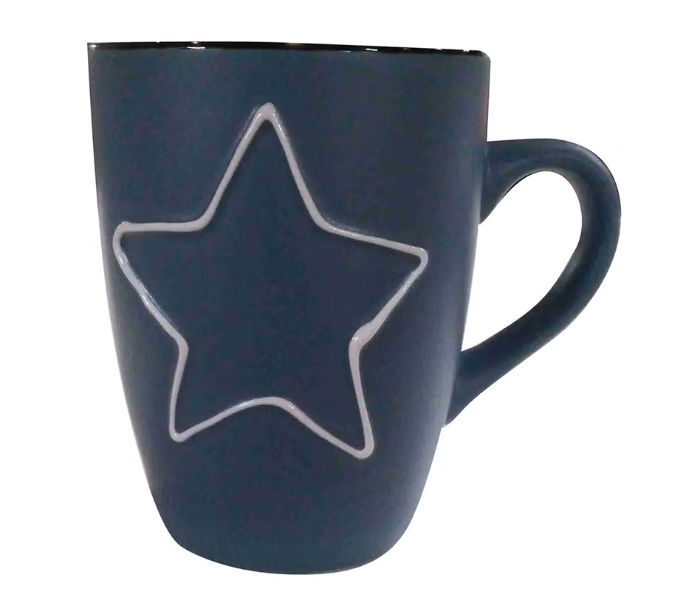 Royalford RF9237 Star Printed Coffee Mug - Black in UAE