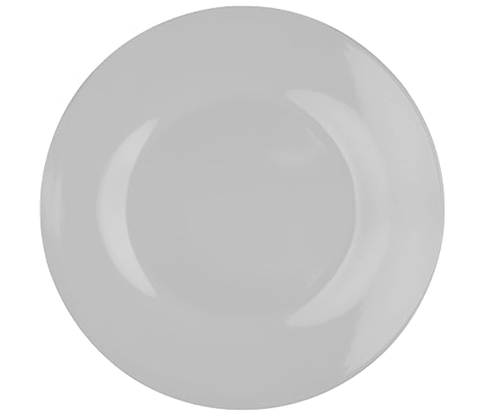Royalford RF10856 Melamine ware Round Deep Plate 10 inch - White in UAE