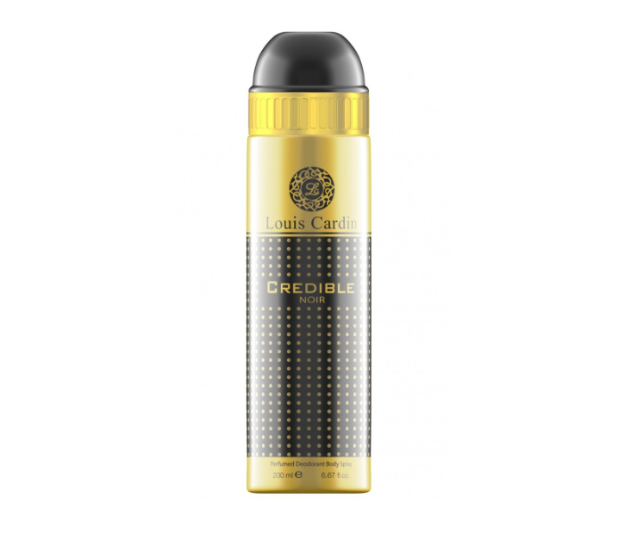 Louis Cardin Credible Noir Deodarant Body Spray 200 ml in UAE