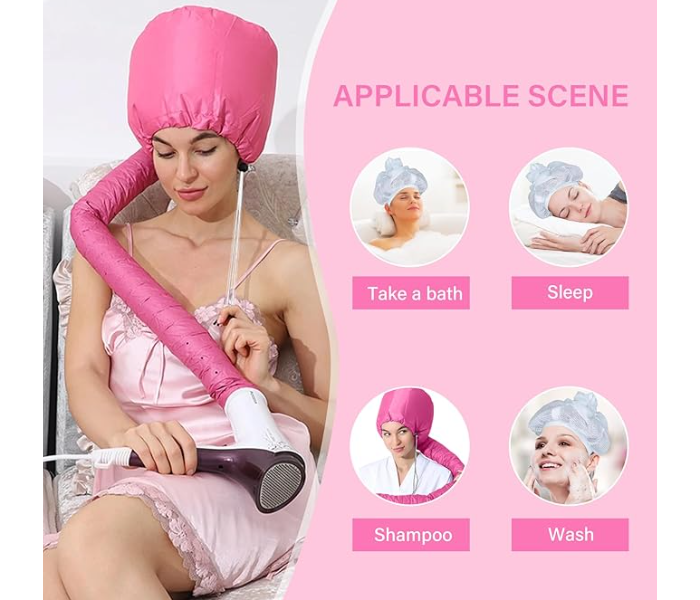 NEW Adjustable Hair Drying Helmet, Hooded Hand Hair Dryer, Universal Hair Dryer, Hairstyling, Curly, Hair Drying in KSA