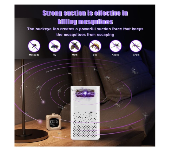Bug Zapper Lamp,Mosquito Repellent And Trapper, Mosquito/Fly Trap, USB Powered UV LED, Indoor Mosquito Zapper in UAE