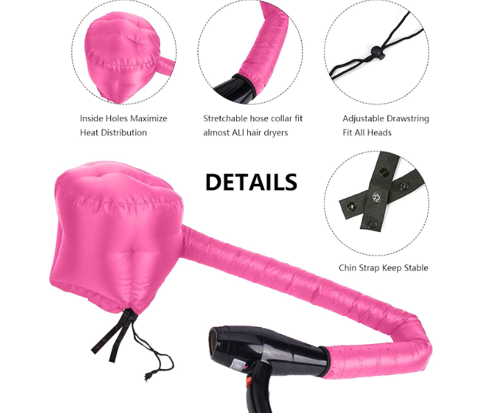 NEW Adjustable Hair Drying Helmet, Hooded Hand Hair Dryer, Universal Hair Dryer, Hairstyling, Curly, Hair Drying in KSA