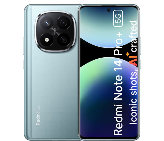 Xiaomi Redmi Note 14 Pro+ 5G 12GB RAM 512GB - Frost Blue in UAE