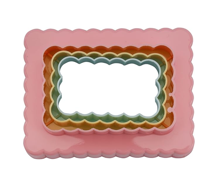 Royalford RF10965 3Pc Double Side Star Cookie Cutter - Multicolor in UAE