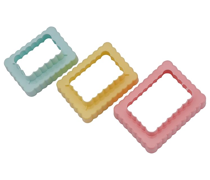 Royalford RF10965 3Pc Double Side Star Cookie Cutter - Multicolor in UAE