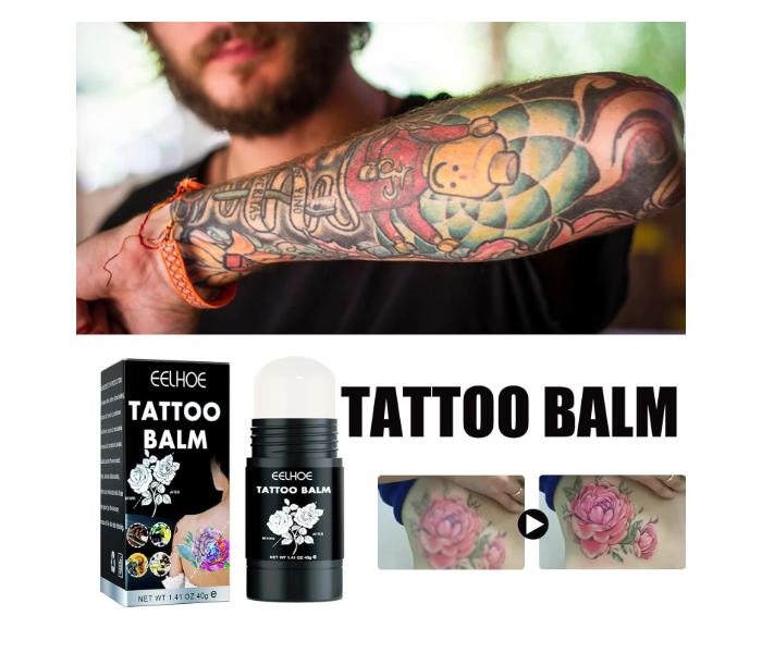 Tattoo Aftercare Balm And Bandage Roll Set, (Pack of 1) X1.41 oz,2.8