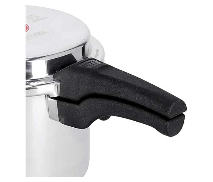 Royalford RF9751 Pressure Cooker Induction Base Heavy Duty Aluminium With Lid 5L - Silver in UAE