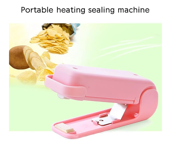 Portable Mini Household Hand Pressure Heat Sealing Machine Plastic Sealing Machine Mini Sealing Machine Snack Plastic Bag Sealing Machine Hand Held Heat Sealers for Packaging in UAE