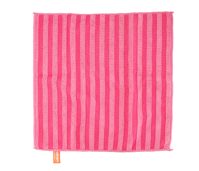 Royalford RF10740 Royalbright Microfiber Kitchen Cloth 100% Anti-Bacterial - Pink in UAE