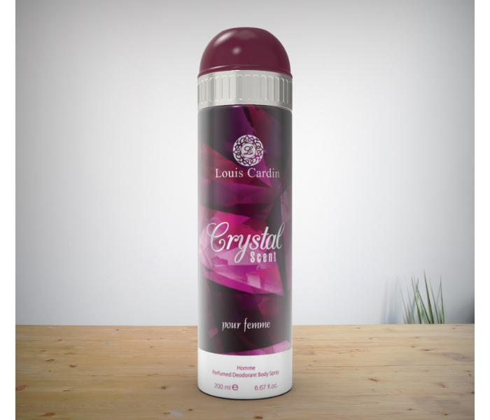 Louis Cardin Crystal Deodarant Body Spray 200 ml in UAE