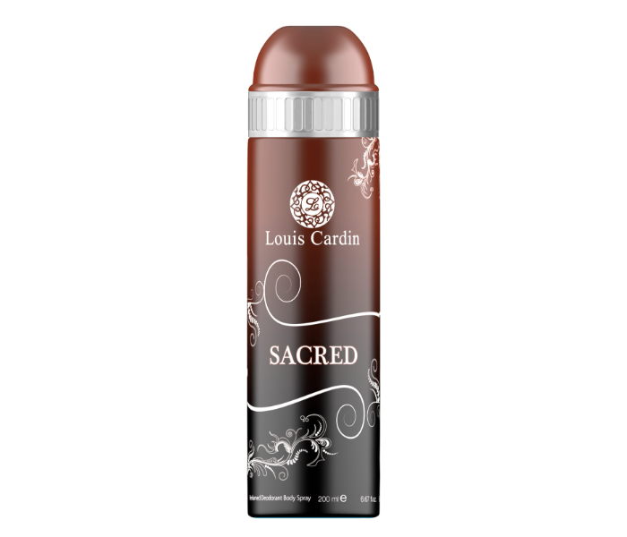 Louis Cardin Sacred Deodarant Body Spray 200 ml in UAE