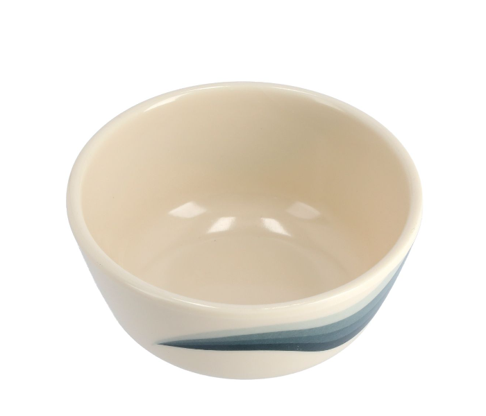Royalford RF8702 3.5Inch Melamine Ware Super Rays Round Bowl - Beige And Green in UAE