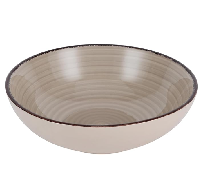Royalford RF12669 7.5 Inch Stoneware Soup Plate - Beige in UAE