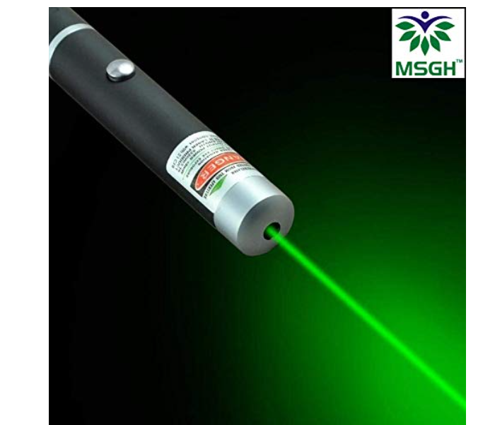 Multipurpose Green Laser Light Disco Pointer Pen Beam with Adjustable Antena Cap to Change Project Design for Presentation in KSA