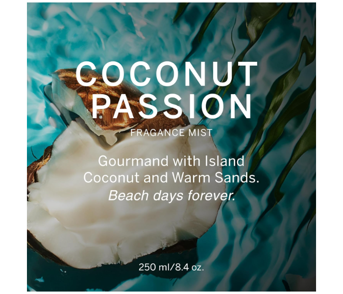 Victoria's Secret Coconut Passion Fragrance Mist 250ml – Body Spray with Vanilla & Coconut in UAE
