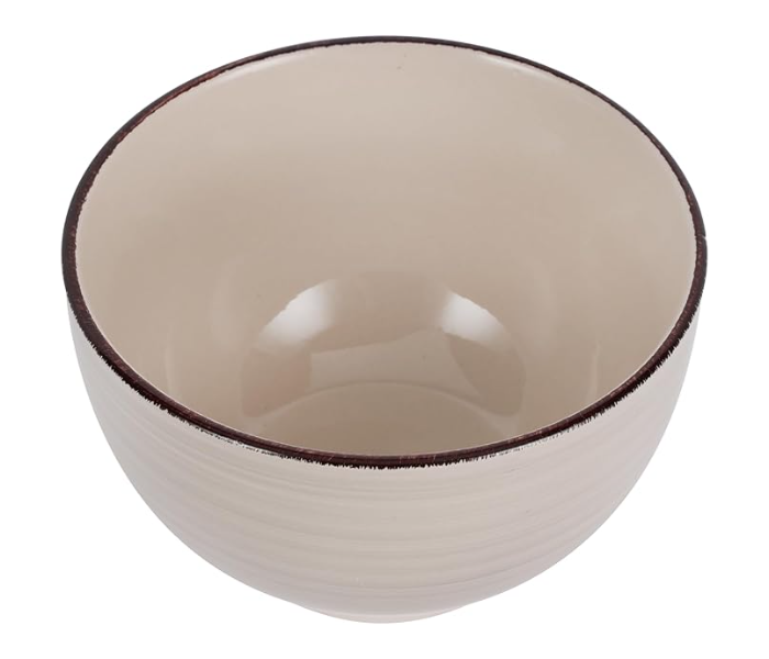 Royalford RF12670 5.5 Inch Stoneware Dinner Plate - Beige in UAE